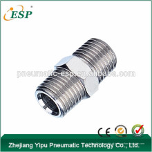 zhejiang esp conector de tubo de latão niquelado